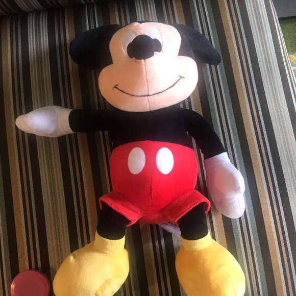 Disney Mickey medium 17” plush perfect condition - Picture 2 of 6